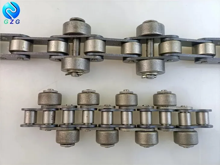 زنجیر نقاله با غلتک بیرونی